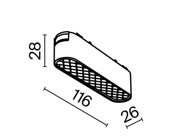 Трековый светильник Technical TR084-1-6W3K-W фото:5