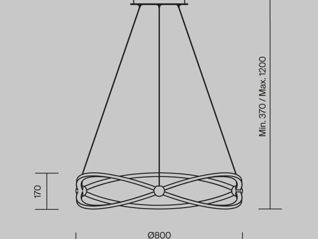 Подвесной светильник Maytoni MOD062PL-L56CH3K фото:11