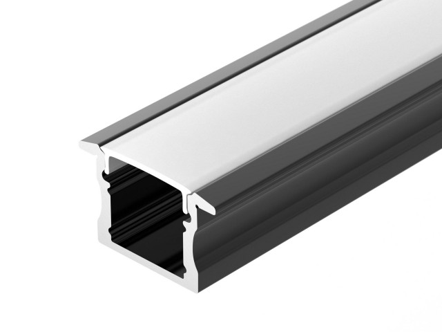 Профиль LINE-2315-F-2000 ANOD BLACK (Arlight, Алюминий) фото:4