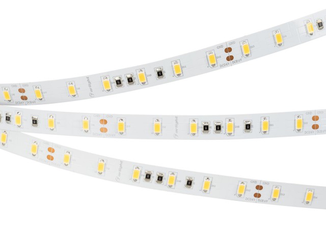 Лента ULTRA-5000 24V Warm2700 2x (5630, 300 LED, LUX) (Arlight, 30 Вт/м, IP20) фото:3
