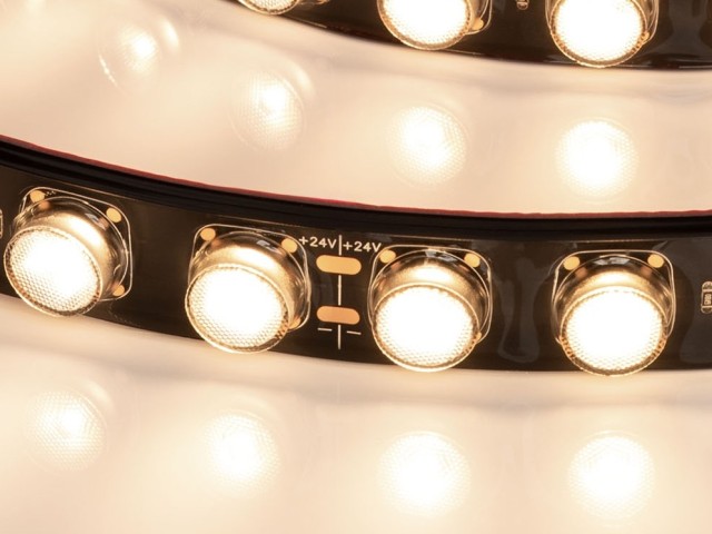 Лента герметичная FLT-PS-A42-BLACK-23mm 24V Warm3000 (21 W/m, IP67, 30deg, 5m) (Arlight, -) фото:1
