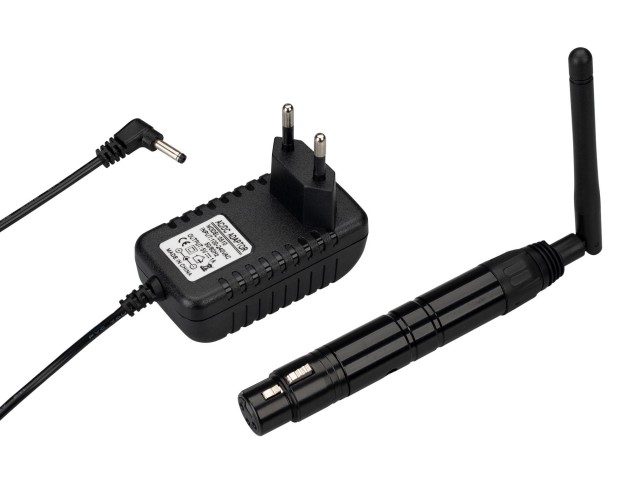 Усилитель SMART-DMX-Receiver Black (5V, XLR3 Male, 2.4G) (Arlight, IP20 Металл, 5 лет) фото:1