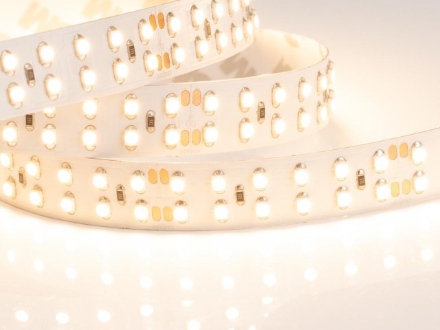 Лента RT 2-5000 24V Warm2400 2x2 (3528, 1200 LED, LUX) (Arlight, 19.2 Вт/м, IP20) фото:3