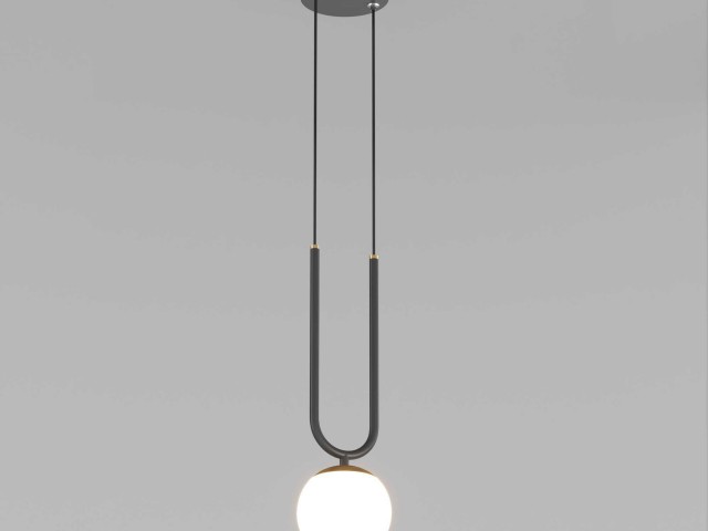 Светильник SP-BEADS-HANG-U-R130-10W Day4000 (BK-GD, 275 deg, 230V) (Arlight, IP20 Металл, 5 лет) фото:13