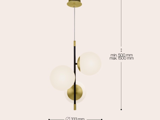 Подвесной светильник Maytoni MOD048PL-03G фото:26