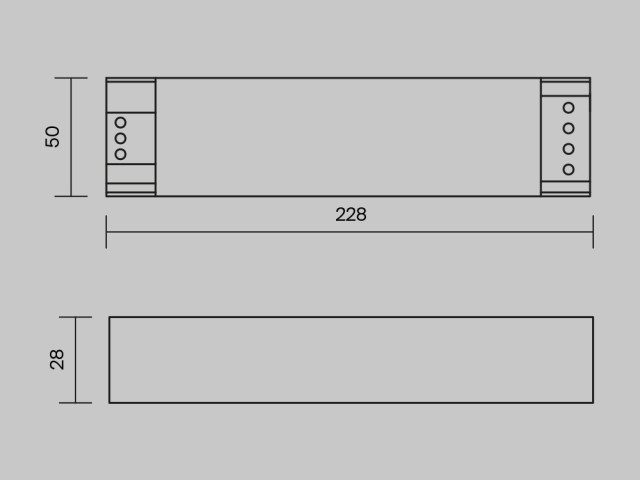 Источник напряжения Technical PSL007-200W-48V-IP20 фото:7