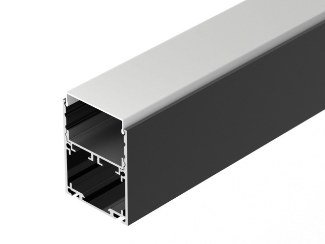 Профиль SL-LINE-4050-3L-2000 ANOD BLACK (Arlight, Алюминий) фото:5