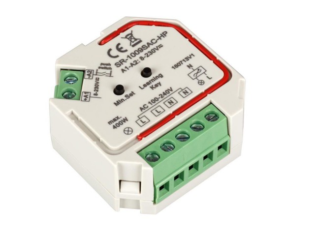 Диммер SR-1009SAC-HP (230V, 1.66A) (Arlight, IP20 Пластик, 3 года) фото:1