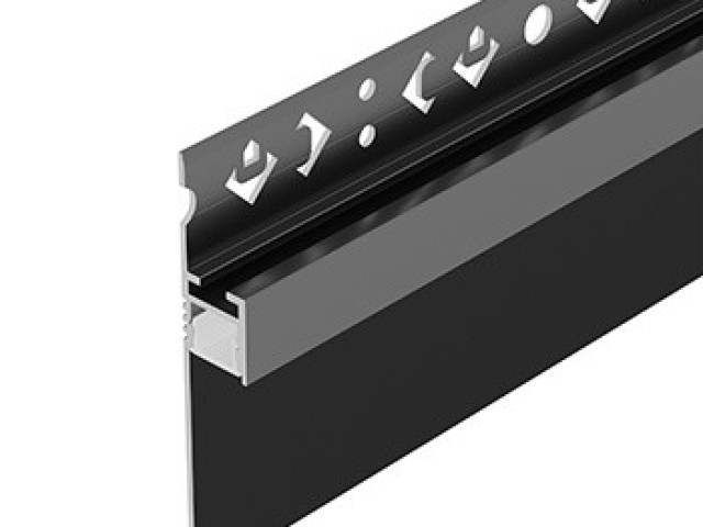 Профиль ARH-PLINTUS-50-FANTOM-3000 BLACK (Arlight, Алюминий) фото:5