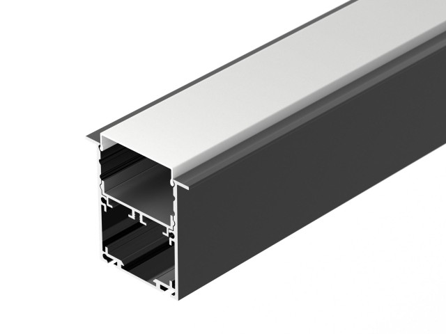Профиль SL-LINIA52-3L-F-2000 ANOD BLACK (Arlight, Алюминий) фото:2
