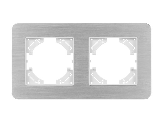 Рамка алюминиевая FRM-AKIRY-AL-2-SR (Arlight, -) фото:4