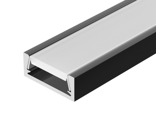 Профиль MIC-M-2000 ANOD BLACK (Arlight, Алюминий) фото:4