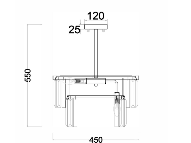 Люстра Freya FR11001PL-08CH фото:15