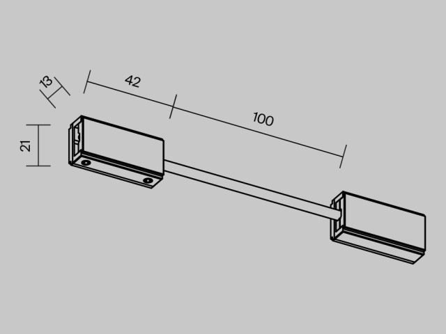 Комплектующие для систем освещения с токоведущими элементами Technical TRA200CPC-11B-10 фото:7