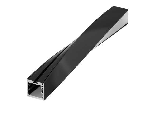 Профиль SL-ARC-3535-TWIST90L-400 BLACK (Arlight, Алюминий) фото:8