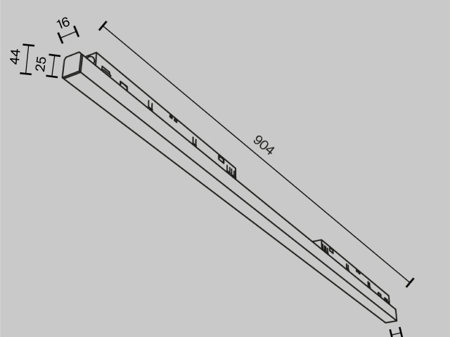 Трековый светильник Technical TR030-4-30WTW-DD2-B фото:90