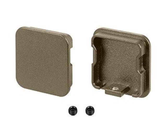 Заглушка LINE-D-3030 SQUARE OLIVE GREY (Arlight, Металл) фото:2