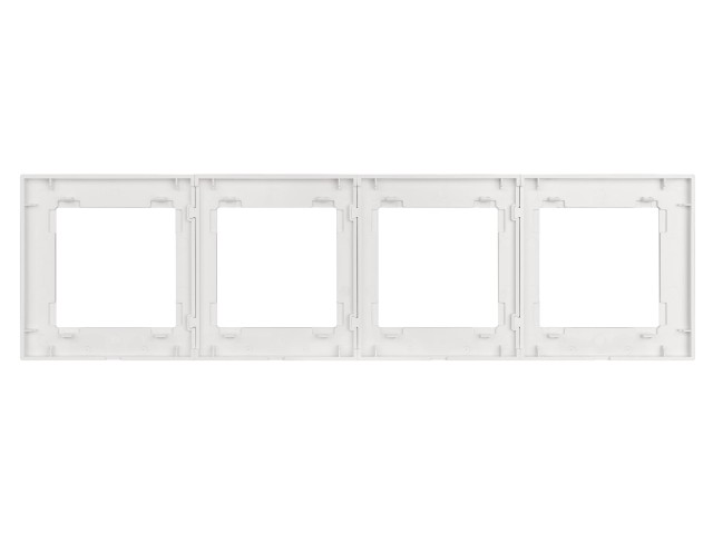 Рамка стеклянная FRM-GLARE-GS-4-WH (Arlight, -) фото:3