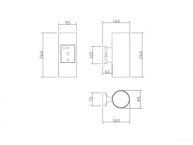 Настенный светильник (бра) Outdoor O419WL-02W фото:14