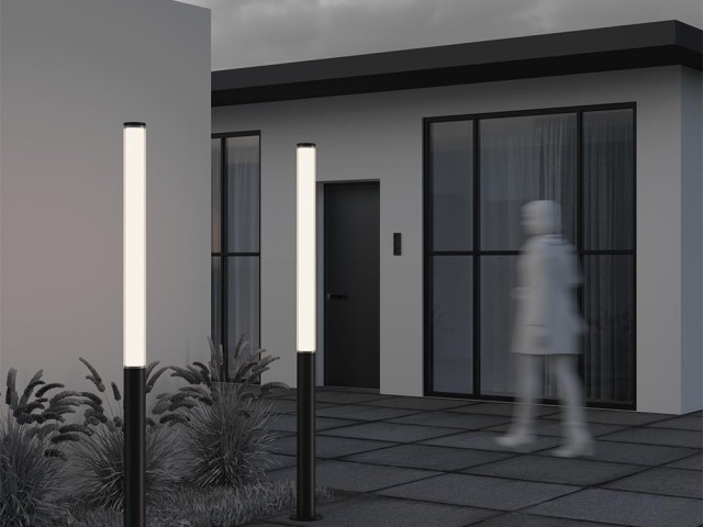 Садово-парковый светильник Outdoor O041FL-L100B3K фото:11