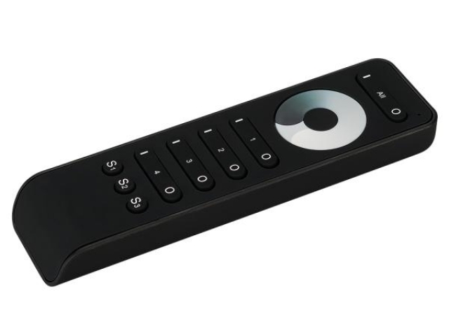 Пульт SMART-R33-DIM Black (4 зоны, 2.4G) (Arlight, IP20 Пластик, 5 лет) фото:4