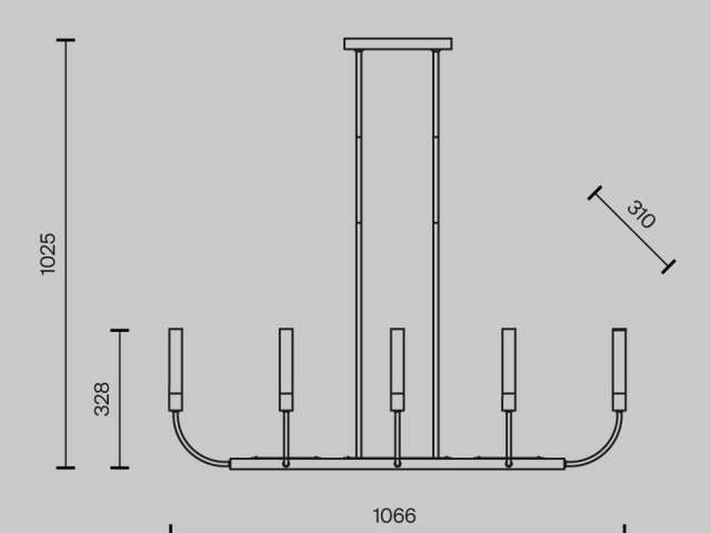 Потолочный светильник Maytoni MOD423CL-08C фото:3