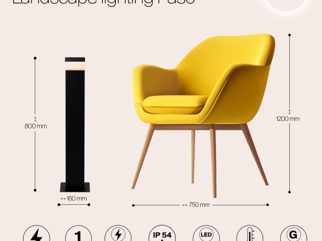 Ландшафтный светильник Outdoor O595FL-L12B3K фото:25