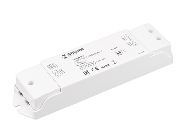 INTELLIGENT ARLIGHT Усилитель SMART-TRIAC-601-72-DIM-SUF (230V, 1x2A) (IARL, IP20 Пластик, 5 лет) фото:1