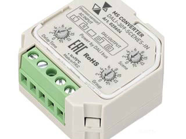 INTELLIGENT ARLIGHT Конвертер датчика движения DALI-309-SCENES-IN (DALI bus, 230V) (IARL, -) фото:3