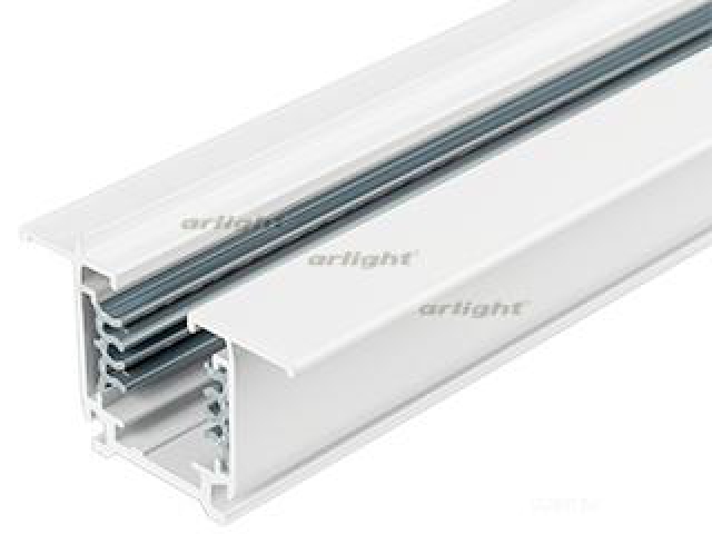 Трек встраиваемый LGD-4TR-TRACK-F-2000-WH-M (C) (Arlight, IP20 Металл, 3 года) фото:1