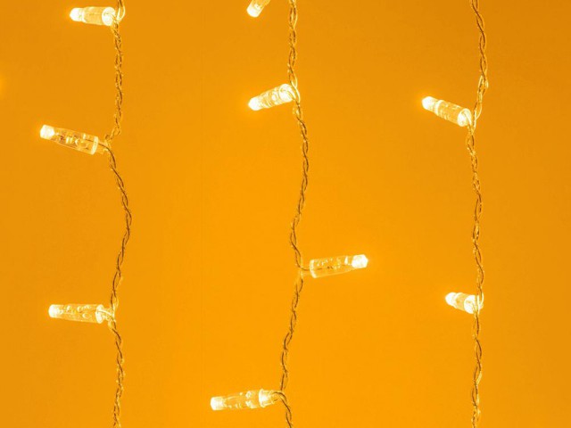 Светодиодная гирлянда ARD-CURTAIN-CLASSIC-2000x1500-CLEAR-360LED Yellow (230V, 60W) (Ardecoled, IP65) фото:3