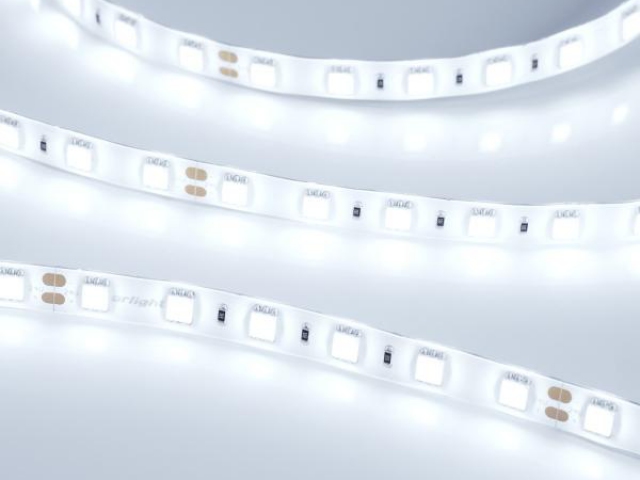 Лента RTW 2-5000SE 24V Cool 2x (5060, 300 LED, LUX) (Arlight, 14.4 Вт/м, IP65) фото:12