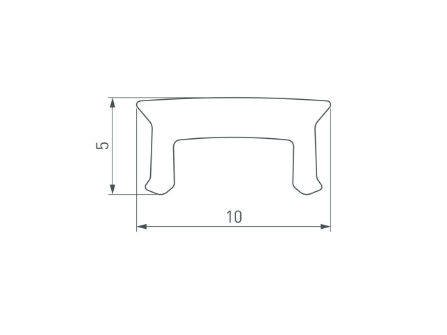 Экран W10-5000 SILICONE (Arlight, Силикон) фото:2