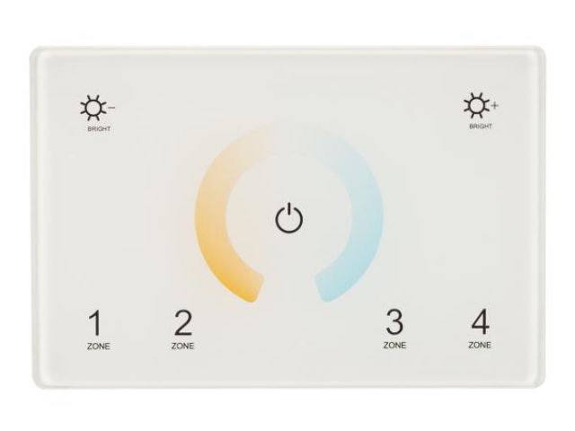 Панель Sens SMART-P81-MIX White (230V, 4 зоны, 2.4G) (Arlight, IP20 Пластик, 5 лет) фото:7
