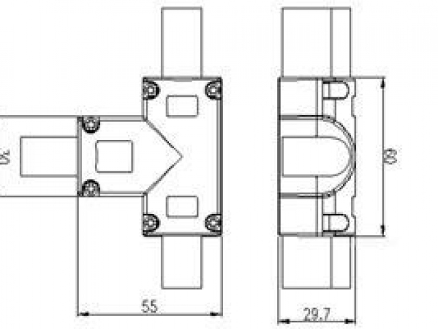 Соединитель тройной ARL-CLEAR-U15-2x90 (26x15mm) (Arlight, Металл) фото:5