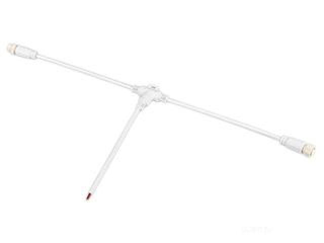 Коннектор питания ARL-MOONLIGHT-SPI/DMX-CON-POWER-T-MID-WIRE-WH (Arlight, IP67 Пластик, 3 года) фото:2