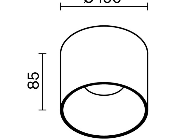 Потолочный светильник Technical C064CL-01-15W3K-RD-B фото:5