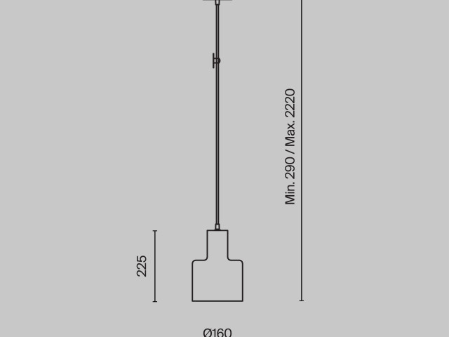 Подвесной светильник Maytoni T439-PL-01-GR фото:15