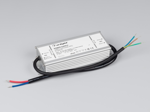 Блок питания ARPV-UH12240-PFC (12V, 20.0A, 240W) (Arlight, IP67 Металл, 7 лет) фото:3