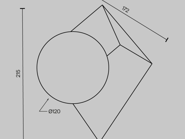 Настенный светильник (бра) Maytoni MOD445WL-01PT фото:2