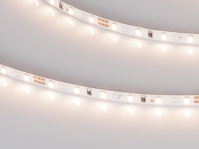 Лента MICROLED-M120-4mm 24V Warm3500 (5.4 W/m, IP20, 2216, 5m) (Arlight, узкая) фото:4
