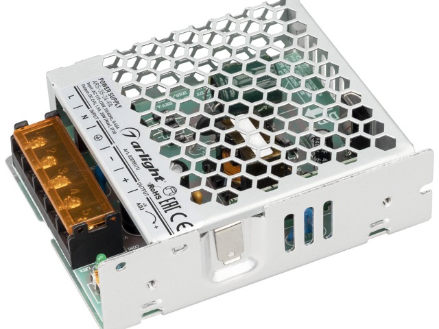 Блок питания ARS-35-24-FA (24V, 1.5A, 35W) (Arlight, IP20 Сетка, 3 года) фото:3