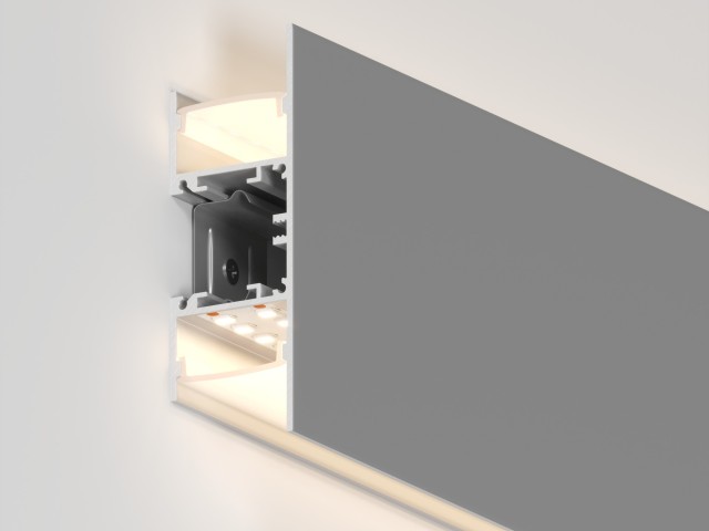 Профиль WALL-2575-DUAL-2000 ANOD (Arlight, Алюминий) фото:6