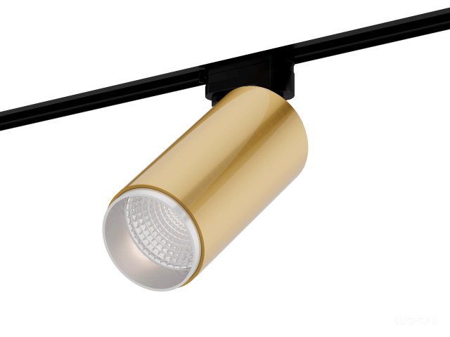 Трековый светильник HOKASU Tube Zoom TR4 (85-160/gold – 20w/4090/12-50deg) фото:1