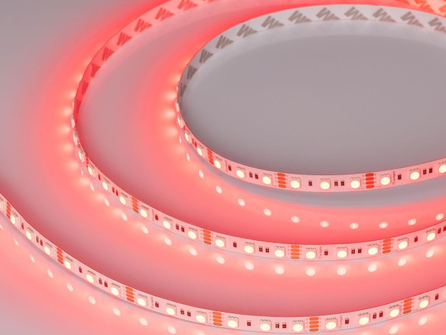 Лента RT-B72-10mm 12V RGB (15 W/m, IP20, 5060, 5m) (Arlight, 15 Вт/м, IP20) фото:6