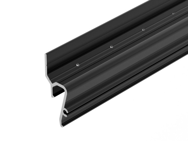 Профиль STRETCH-SHADOW-TECH-VENT-2000 BLACK (A2-DELTA) (Arlight, Алюминий) фото:6