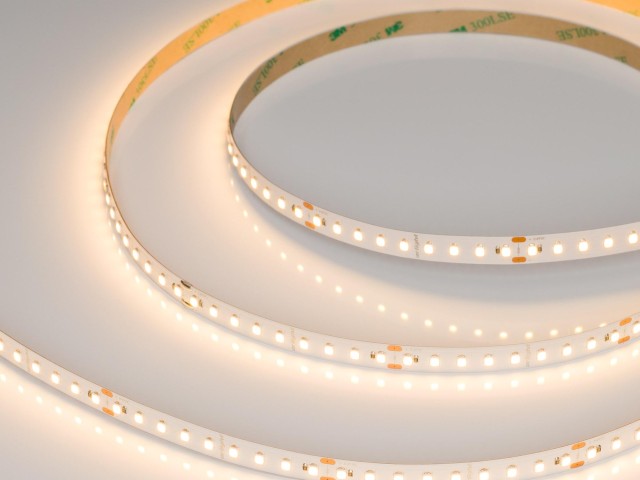 Лента UL-A126-10mm 24V Warm2700 (8 W/m, IP20, 5m) (Arlight, высок.эфф.165 лм/Вт) фото:1