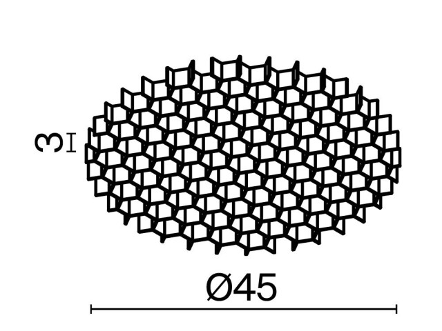 Комплектующие для светильника Technical HoneyComb-D45 фото:6