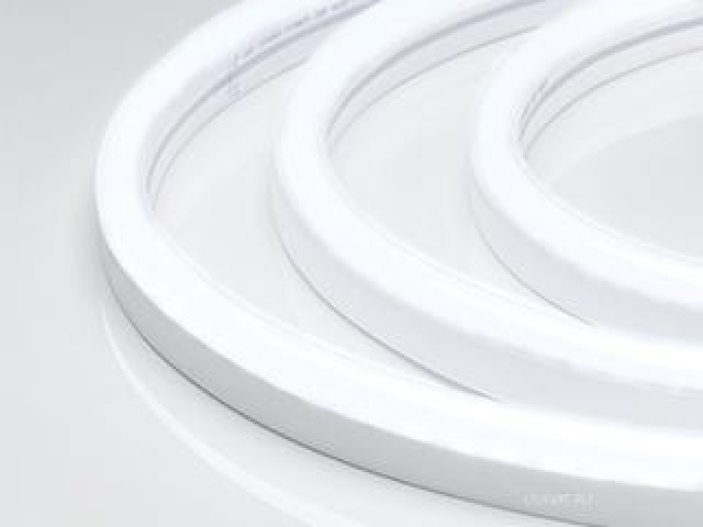 Образец Гибкий неон ARL-NEON-2615-SIDE 24V White (Arlight, 8 Вт/м, IP65) фото:1