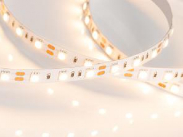 Лента RT-B60-10mm 12V Warm2700 (14.4 W/m, IP20, 5060, 5m) (Arlight, 14.4 Вт/м, IP20) фото:1